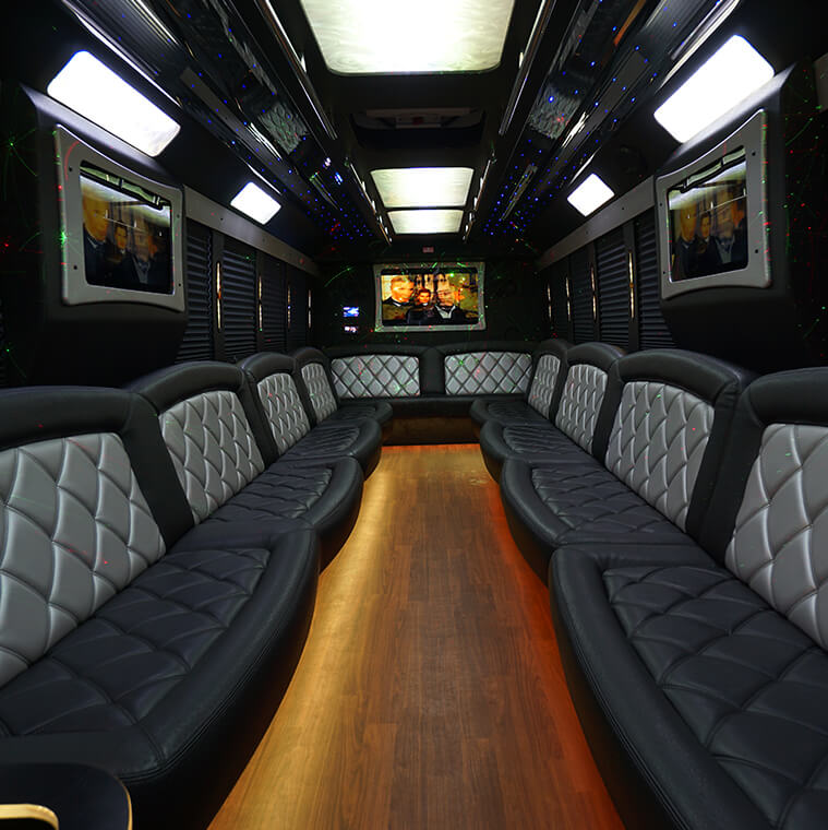 fancy party bus