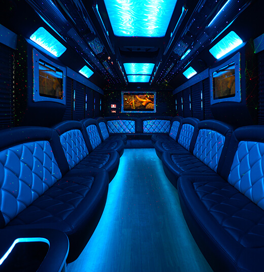 inside a party bus